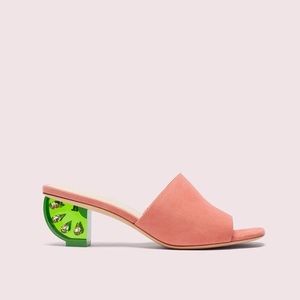 NEW! Kate Spade Citrus Slip On Slide Sandals